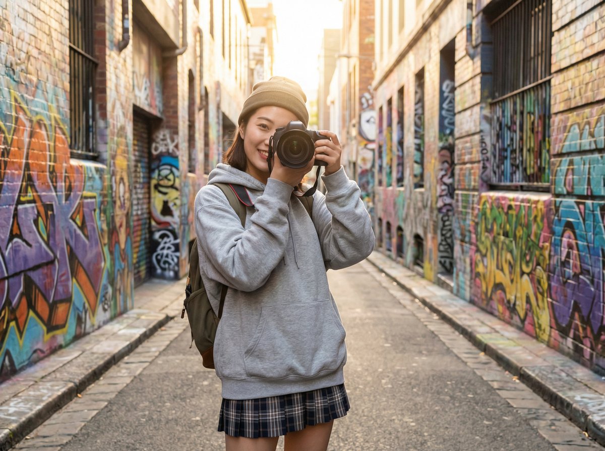 校花精选传媒街拍